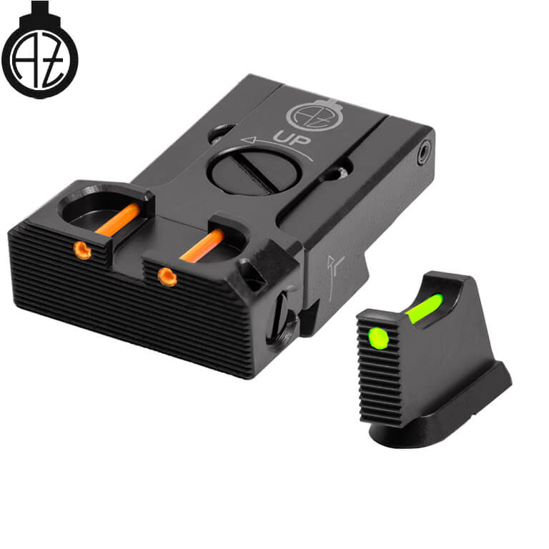 CZ 75B, CZ P-01, CZ 75 SP-01 adjustable sights with fiber optics | type B Zendl