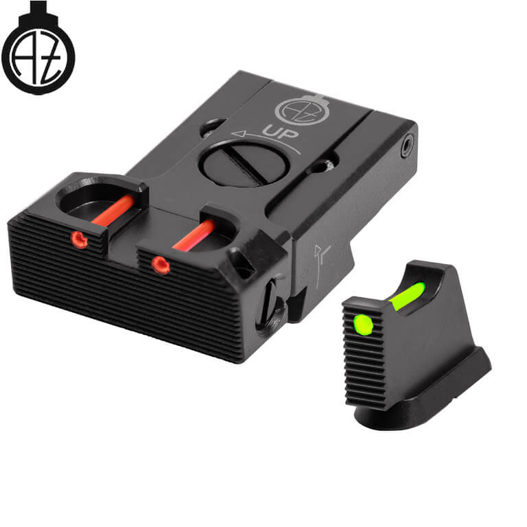 CZ 75B, CZ P-01, CZ 75 SP-01 adjustable sights with fiber optics | type B Zendl