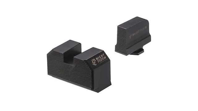 Glock 17 MOS, 19 MOS, 34 MOS grooved sights Night Fision