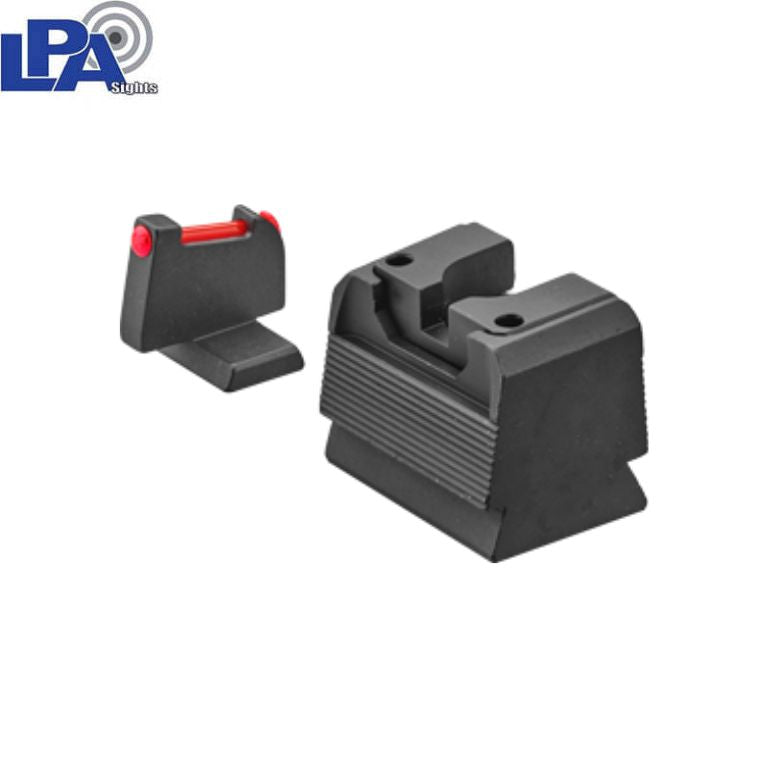 HK VP9 OR & HS SFP9 OR semi-adjustable sight set | with fiber optics type A LPA