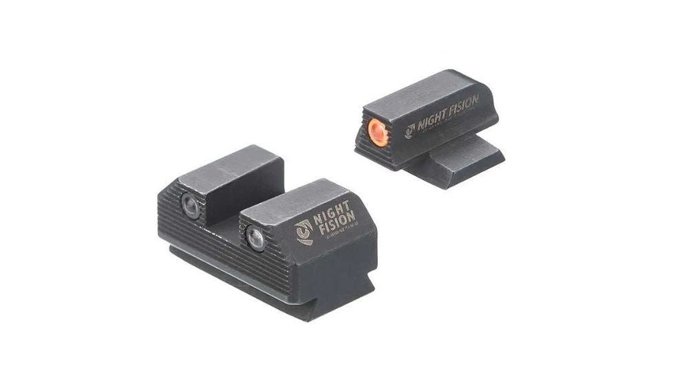 Ruger MAX-9 Optics Ready night sights with tritium Night Fision