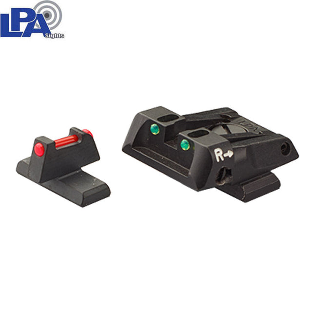 Beretta APX adjustable sight set with fiber optics LPA