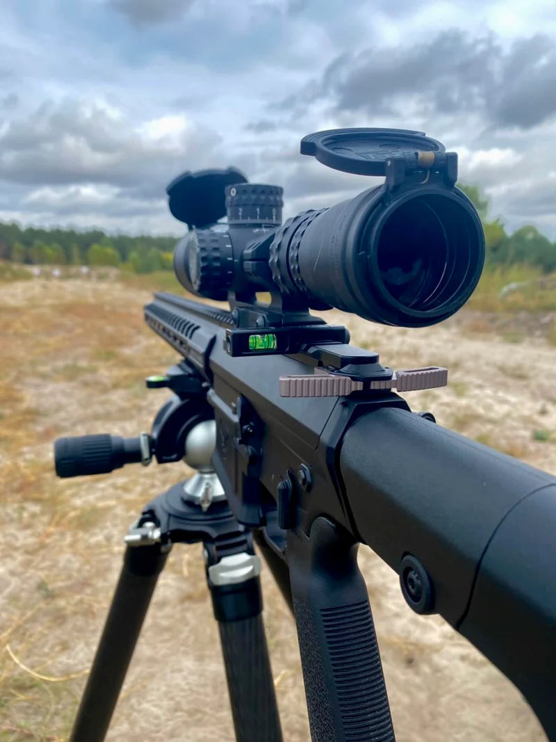 Side bubble level for rifle scope | Picatinny base