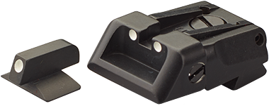 Bul M5 adjustable sights | white dots