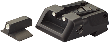 Bul M5 adjustable sights | white dots