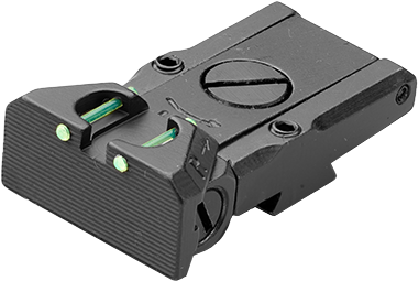 Magnum Research Desert Eagle adjustable rear sight | fiber optic