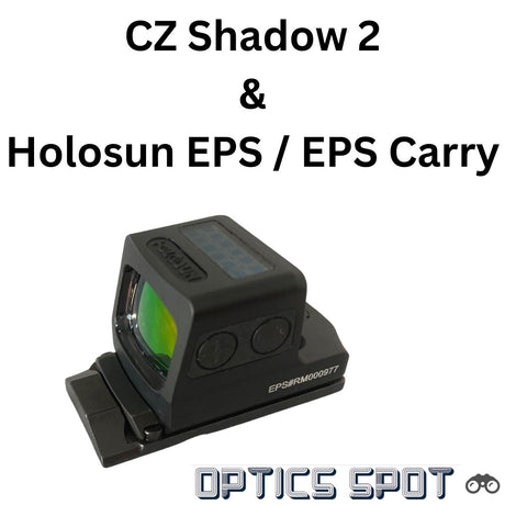 How to mount Holosun EPS / EPS Carry to CZ Shadow 2 Compact