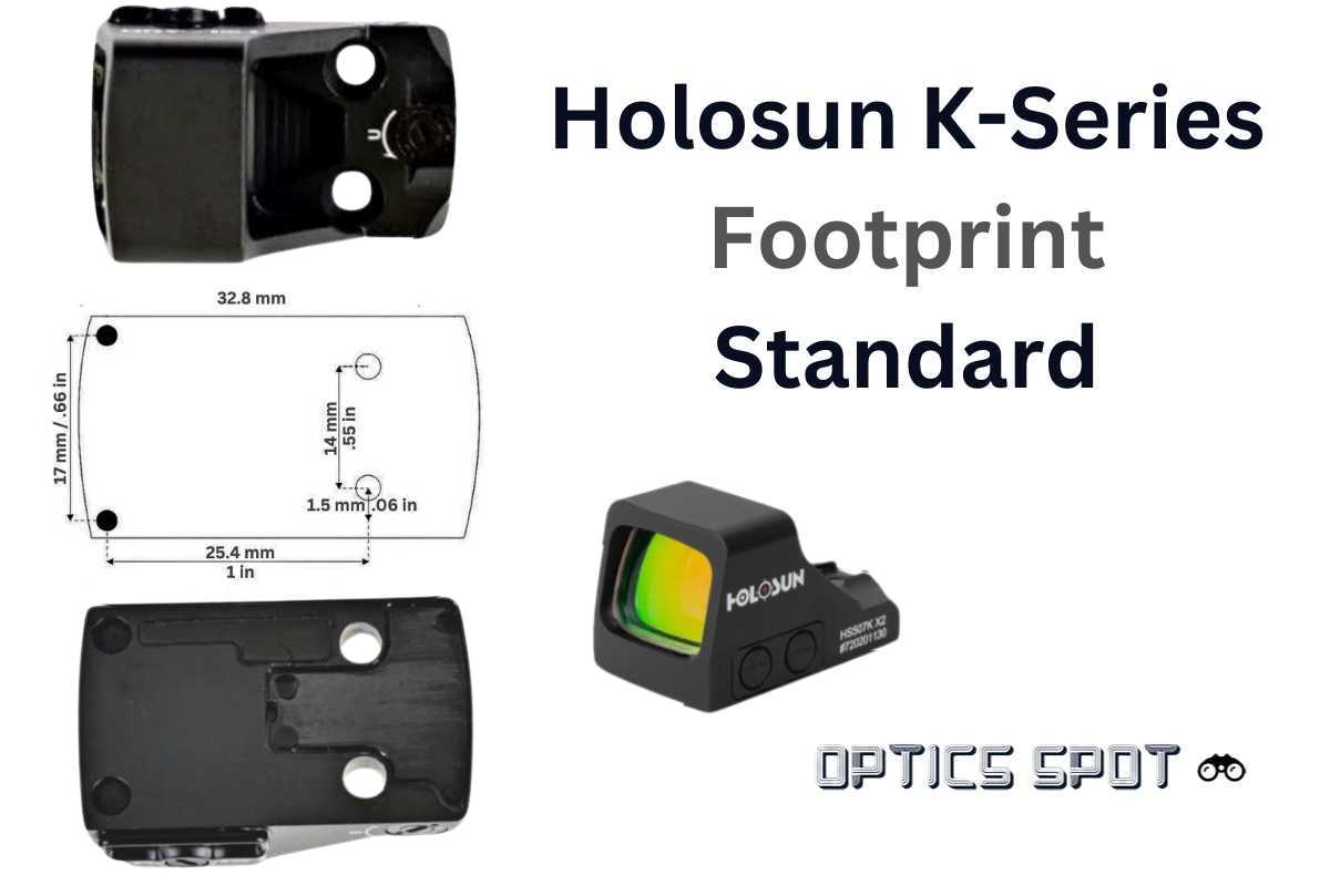 Holosun K-series footprint standard – Optics Spot
