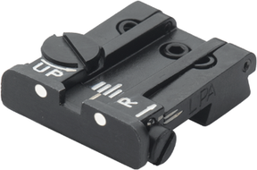 1911 [G.I. Cut] adjustable rear sight | white dots