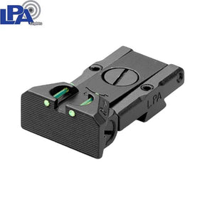 1911 [BoMar Cut] adjustable rear sight | with fiber optics