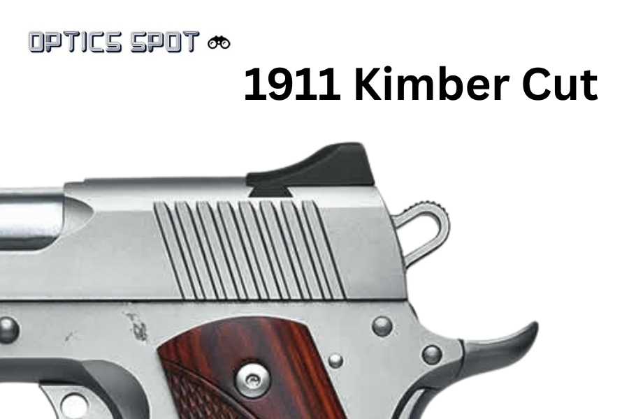 1911 [Kimber Cut] adjustable sight set with fiber optics