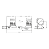 30mm scope mount cantilever | Picatinny QD Ergo base