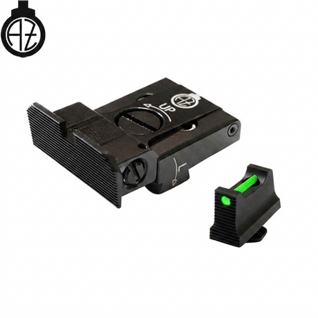 Walther PDP low adjustable sights with fiber optics | type