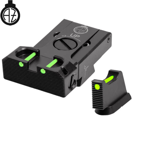 CZ 75B CZ P-01 CZ 75 SP-01 adjustable sights with fiber optics | type B