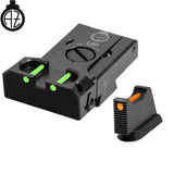 CZ 75B, CZ P-01, CZ 75 SP-01 adjustable sights with fiber optics | type B Zendl