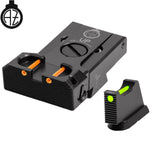 CZ 75B, CZ P-01, CZ 75 SP-01 adjustable sights with fiber optics | type B Zendl