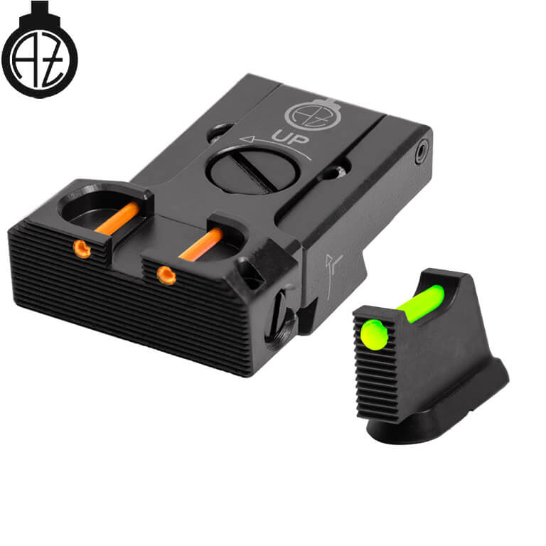 CZ 75B, CZ P-01, CZ 75 SP-01 adjustable sights with fiber optics | type B Zendl