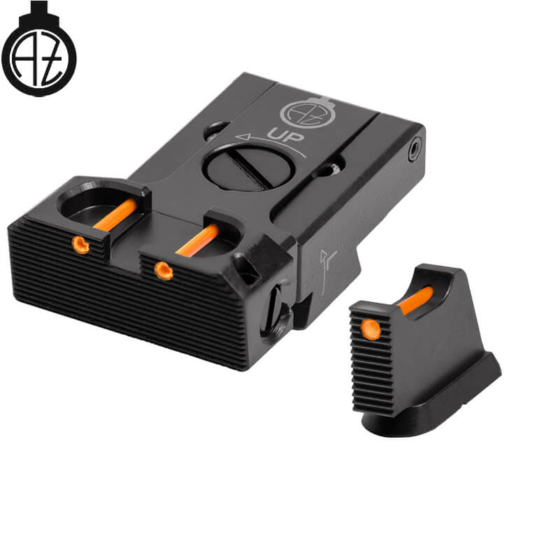 CZ 75B, CZ P-01, CZ 75 SP-01 adjustable sights with fiber optics | type B Zendl