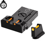 CZ 75B, CZ P-01, CZ 75 SP-01 adjustable sights with fiber optics | type B Zendl