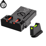 CZ 75B, CZ P-01, CZ 75 SP-01 adjustable sights with fiber optics | type B Zendl