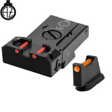 CZ 75B, CZ P-01, CZ 75 SP-01 adjustable sights with fiber optics | type B Zendl