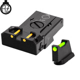 CZ 75B, CZ P-01, CZ 75 SP-01 adjustable sights with fiber optics | type B Zendl