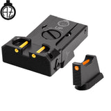 CZ 75B, CZ P-01, CZ 75 SP-01 adjustable sights with fiber optics | type B Zendl