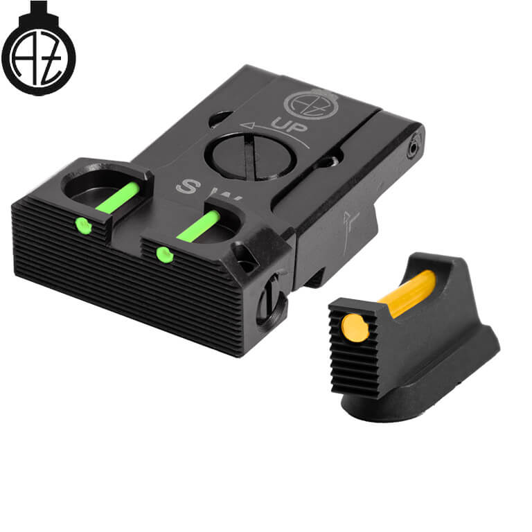 CZ Shadow 2, CZ 75 SP-01 Shadow adjustable sights with fiber optics | type B Optics Spot