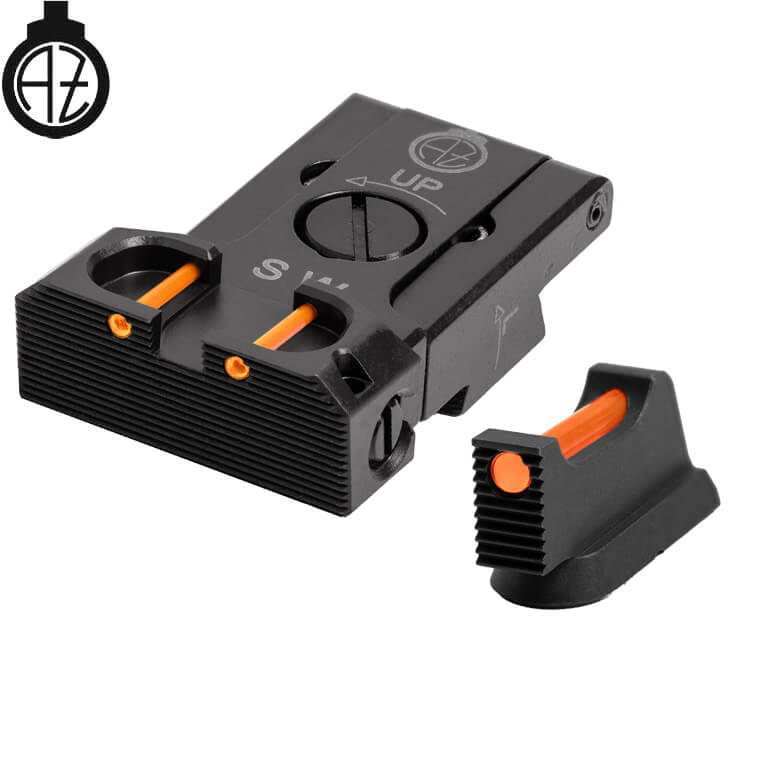 CZ Shadow 2, CZ 75 SP-01 Shadow adjustable sights with fiber optics | type B Optics Spot