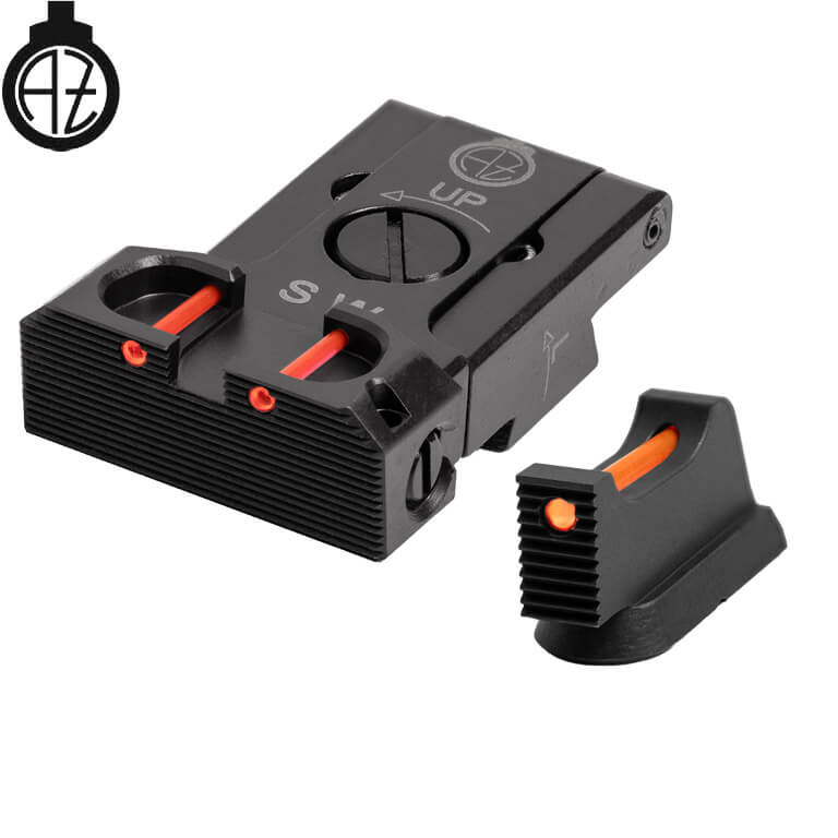 CZ Shadow 2, CZ 75 SP-01 Shadow adjustable sights with fiber optics | type B Optics Spot