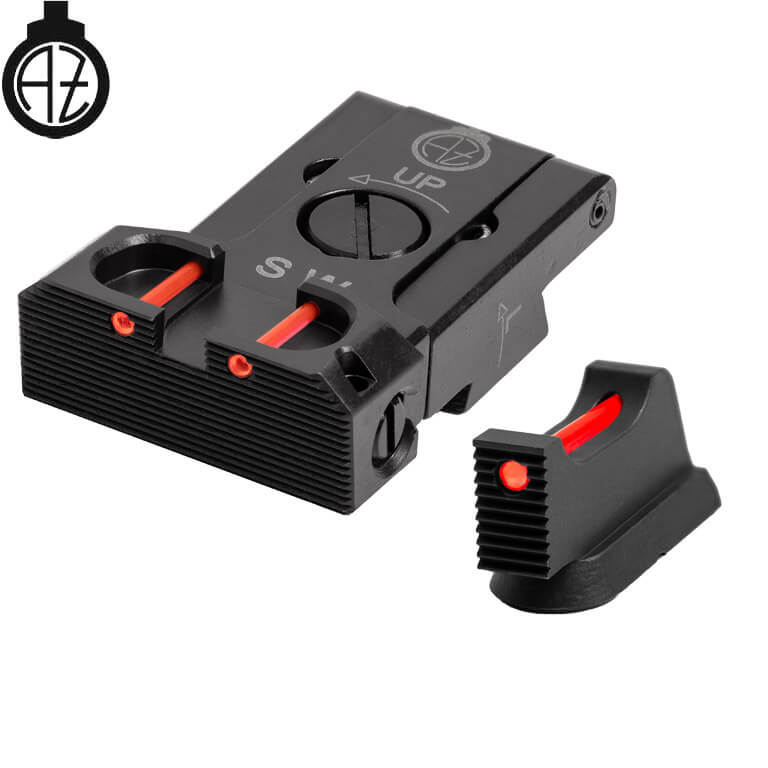 CZ Shadow 2, CZ 75 SP-01 Shadow adjustable sights with fiber optics | type B Optics Spot