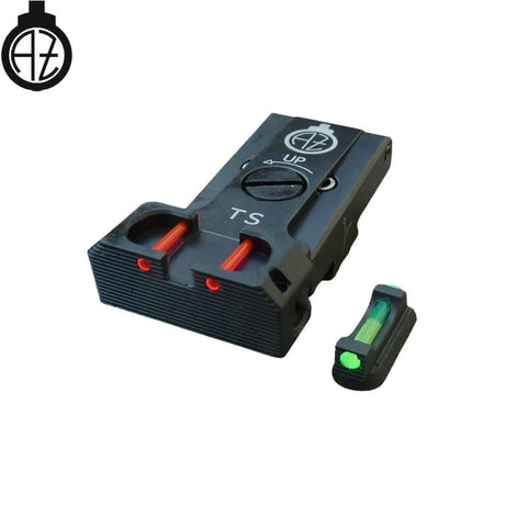 CZ TS 2 adjustable sights with fiber optics | type B