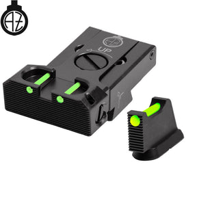 CZ 75B CZ P-01 CZ 75 SP-01 adjustable sights with fiber optics | type B