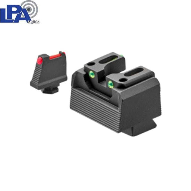 CZ Shadow 2 Carry semi-adjustable tall sight set | with fiber optics type B LPA