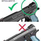 CZ Shadow 2 Optics Ready plate | Shield RMSc & Holosun K-series footprint