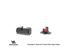 Canik [METE TP9 TTI Combat] low sights | with fiber optics