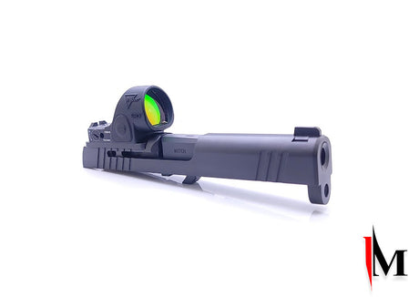 Dan Wesson DWX Optics Ready plate with integrated rear sight | Trijicon RMR footprint