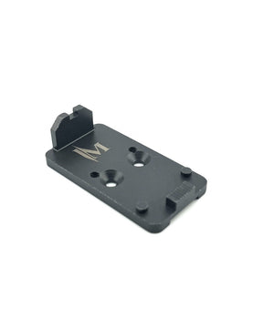 Dan Wesson DWX Optics Ready plate with integrated rear sight | Trijicon RMR footprint