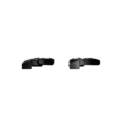 Folding semi-adjustable sights for Picatinny base [AR-15 M4 & other] | blank