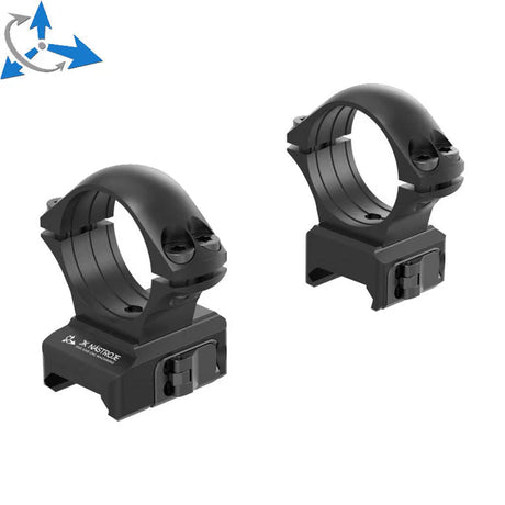 Modular scope rings system for Picatinny [configurator] - 1 inch [25.4 mm] / Low / Universal base (two piece)