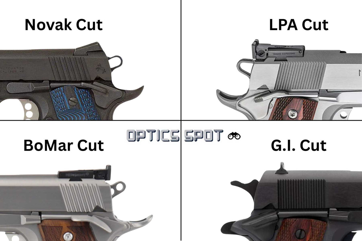 1911 [BoMar Cut] red dot mount universal | type A