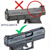 CZ P-10 [P-10C, P-10F, P-10S] red dot mount | type C [RMR, RTS, Docter footprint]