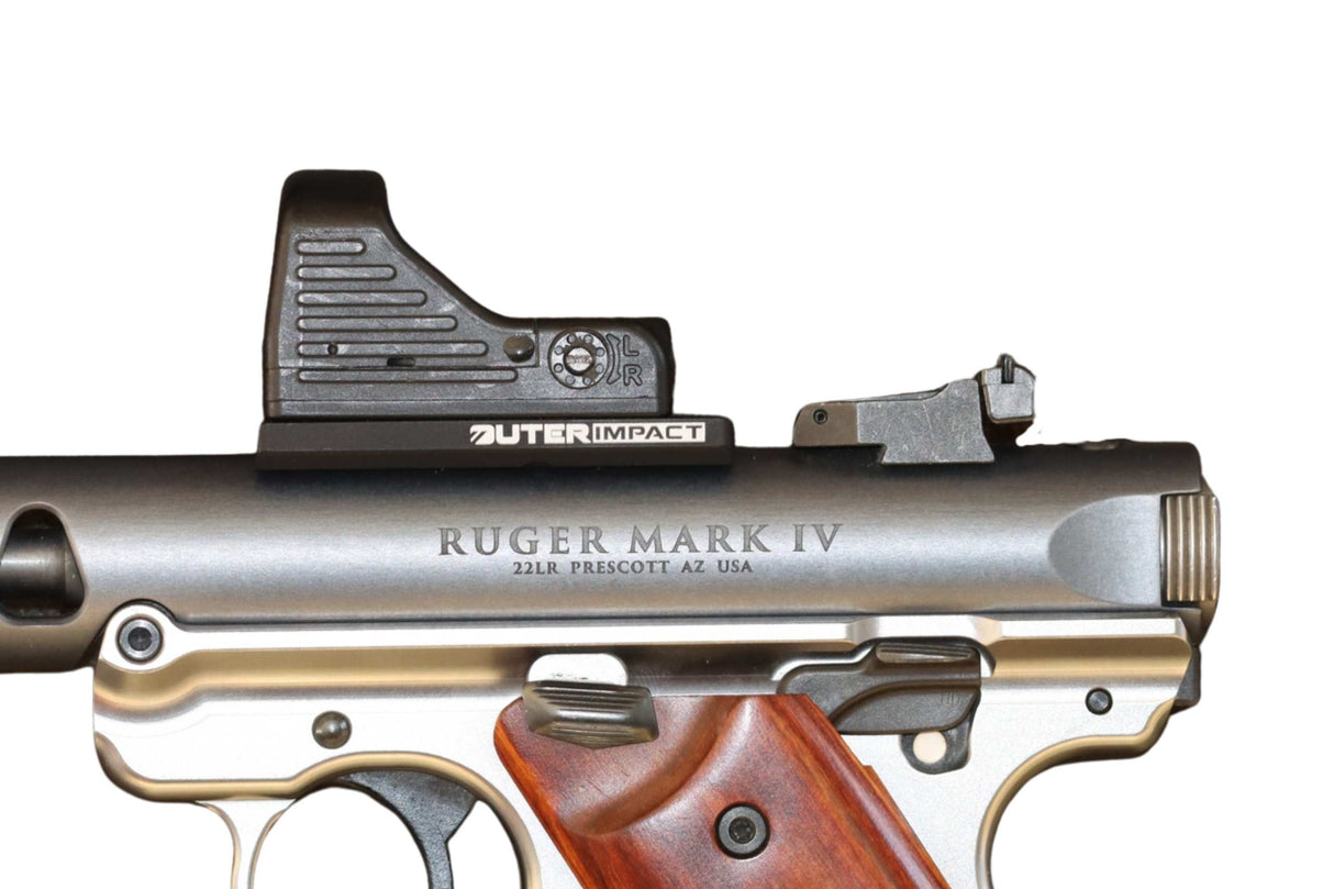 Ruger Mark III & Mark IV Optics Ready plate | type C [RMR, RTS & Docter footprint]