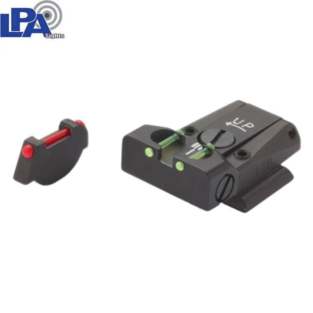 Ruger P91 - P97 adjustable sights | with fiber optics