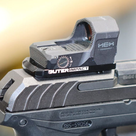 Ruger Security 9 red dot mount | type C [RMR RTS Docter footprint]