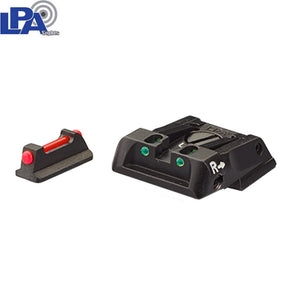 Walther Q4 SF OR & Q5 Match SF adjustable sights | with fiber optics