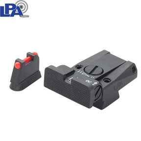 CZ 75 [75B 75 SP-01 P-01] adjustable sights | with fiber optics