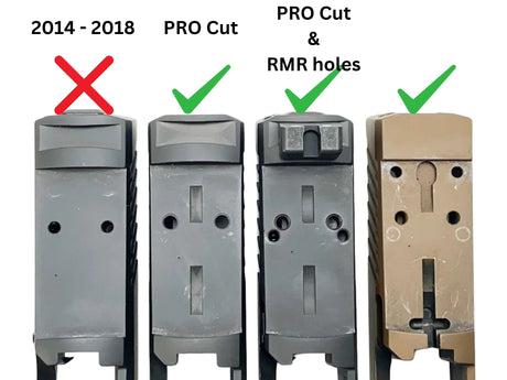 Sig P320 Optics Ready plate | Trijicon RMR footprint