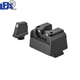 Sig Sauer P220, P226, P229, P320 & P365 Optics Ready semi-adjustable sight set | with white dots