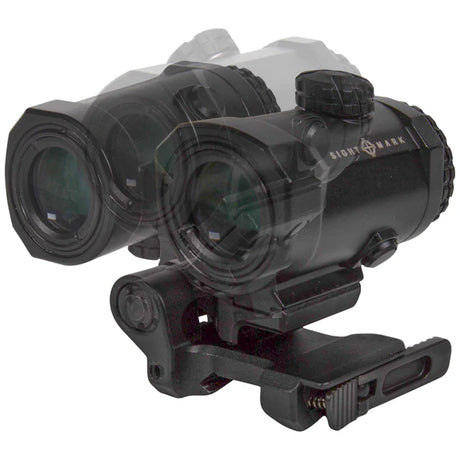 Sightmark XTM-3 3xMagnifier with LQD flip to side mount
